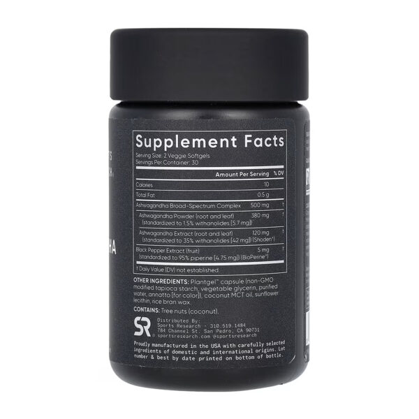 ashwagandha 500mg 60 veggie softgels 77455122528759 9bd471d577