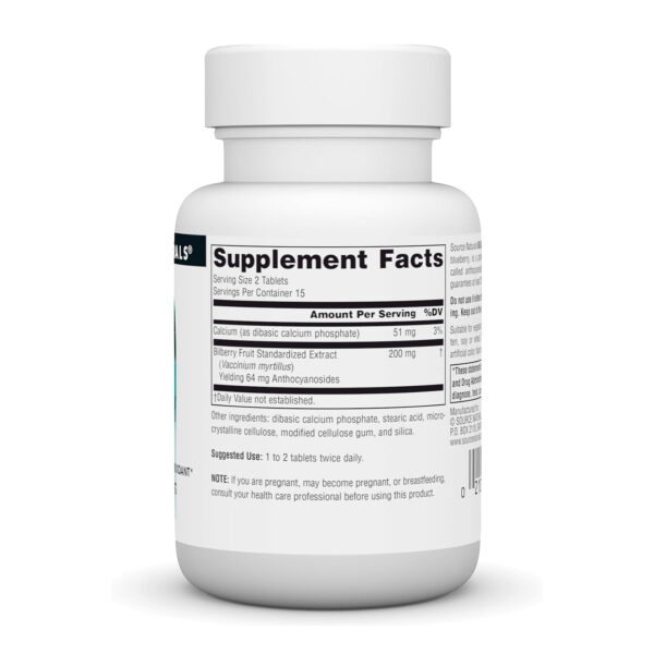 bilberry extract 100 mg 30 tabs 72430990669360 cf809c633b