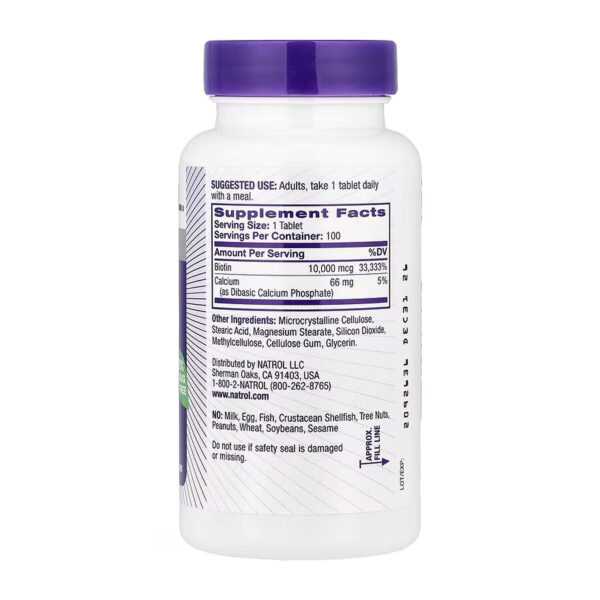 biotin 10000mcg 100 tabs 20524659707295 730918289c