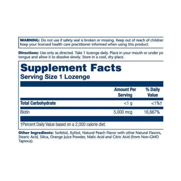 biotin 5000mcg 60 vcaps26125 40851244048528 55460b56e3