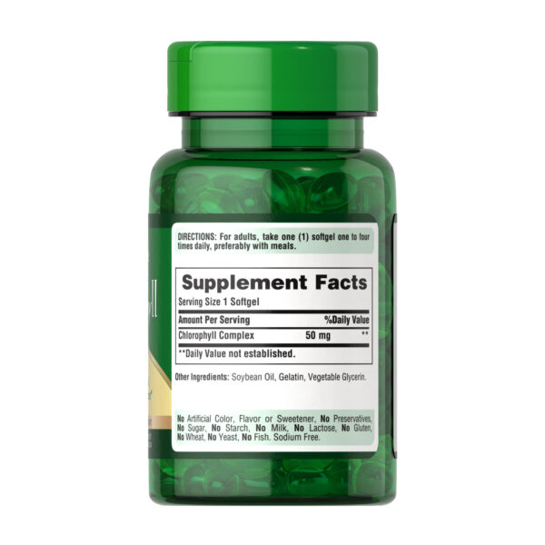 chlorophyll concentrate 50mg 100 softgels 81336616706289 0218c430a6