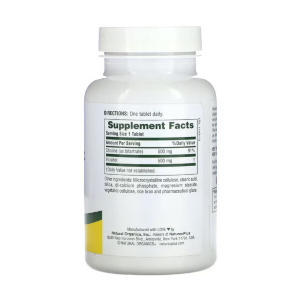 choline inositol 500mg 60 tabs 71370780941937 6f28fb4926