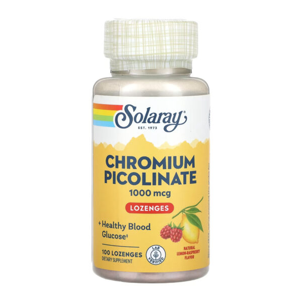 chromium picolinate 1000mcg 100 lozenges lemon raspberry 51977365084552 4c90010537