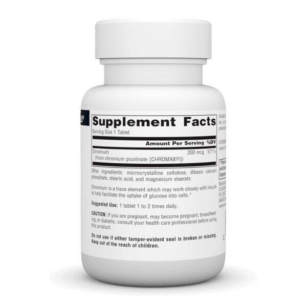 chromium picolinate 200 mcg yeast free 120 tabs 43920979698010 299798c980
