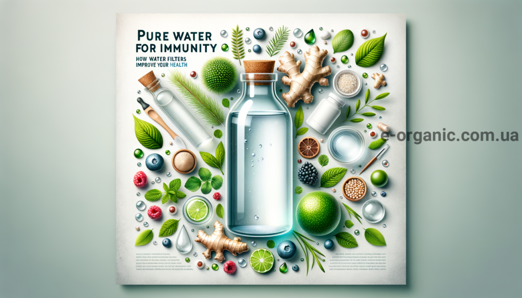 Чиста вода для імунітету, фільтрація