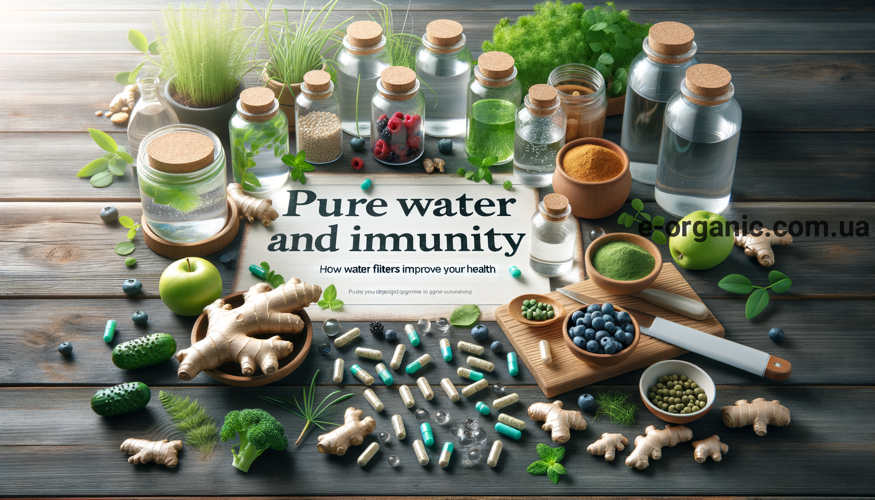 Чиста вода і імунітет: фільтри здоровя