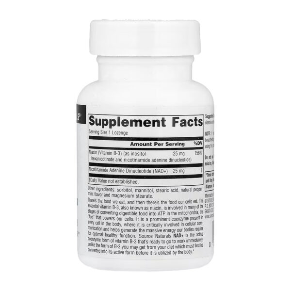 coenzymated b 3 25 mg peppermint 60 lozenges 71042553674301 8636d47737