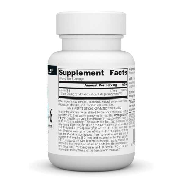 coenzymated vitamin b 6 25 mg 60 lozenges 33015066670067 781fd114d9