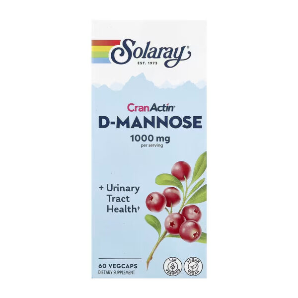 cranactin d mannose 1000mg 60 vcaps 77357052977805 5a1a901ba4