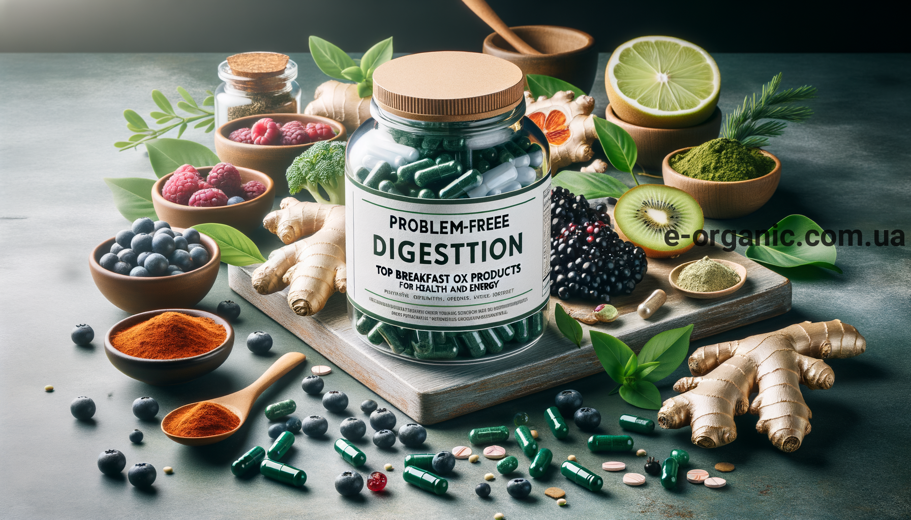 Детокс-продукти сніданок для енергії