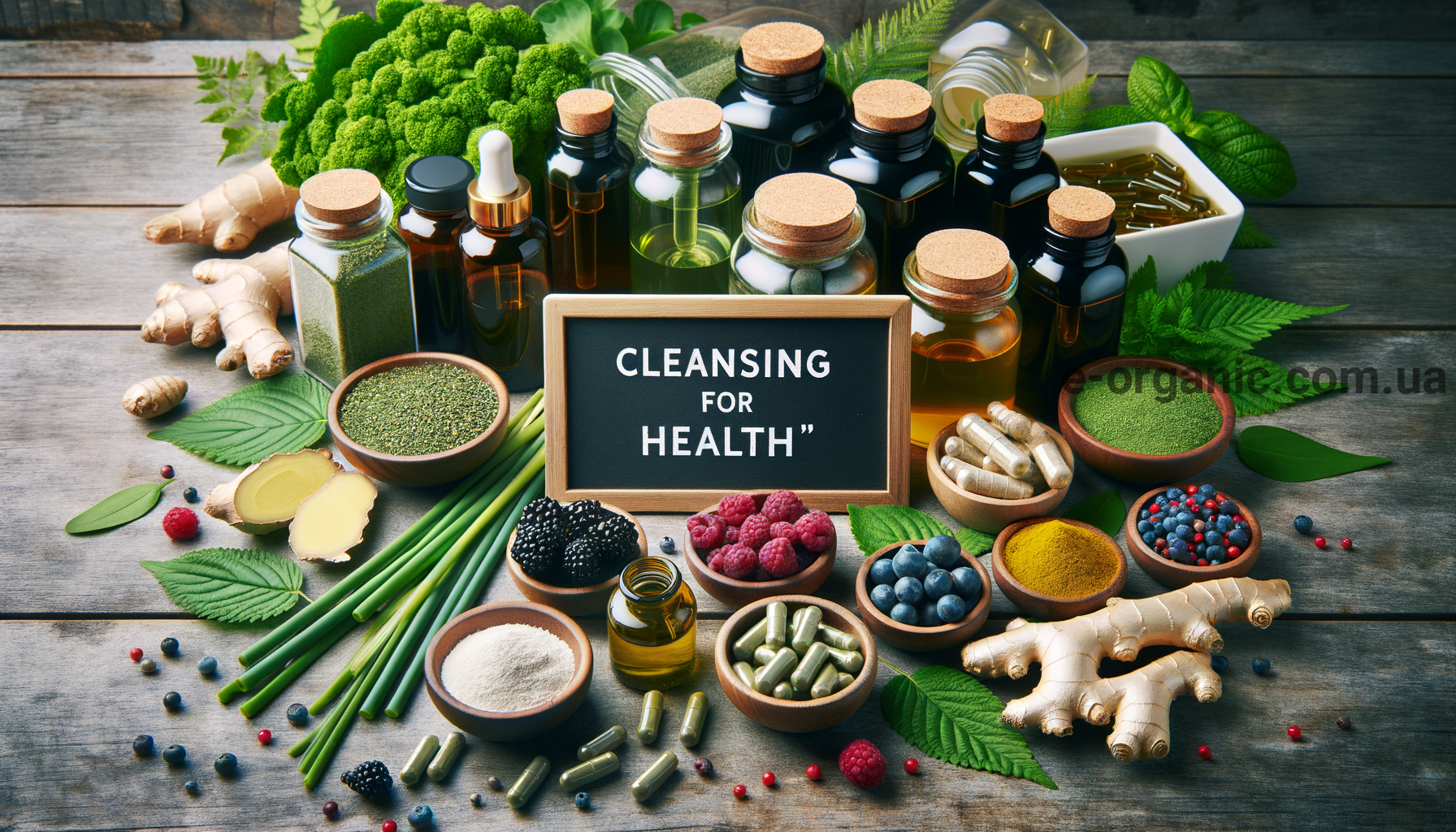 Illustration for section: ## Інші переваги детоксикації Окрім позитивного впливу - детоксикація і здоровя