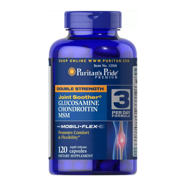 double strength glucosamine chondroitin msm joint soother 120 caps 33396096218910 e1ad26d9e8