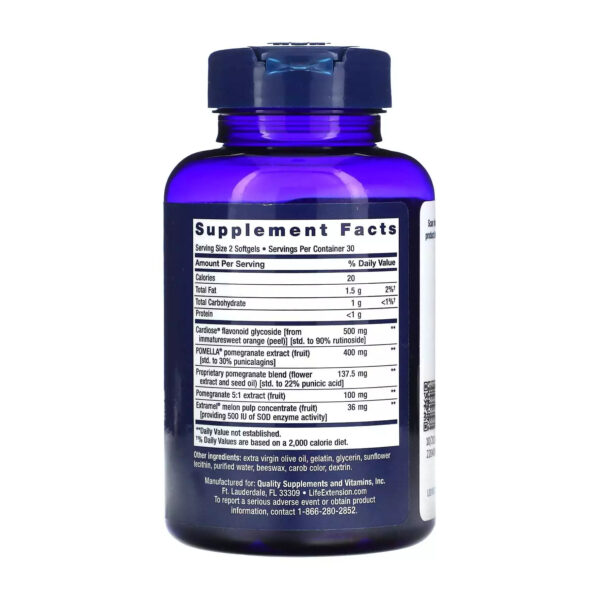 endothelial defense pomegranate plus 60 softgels 61079157895904 b34ecbfc44