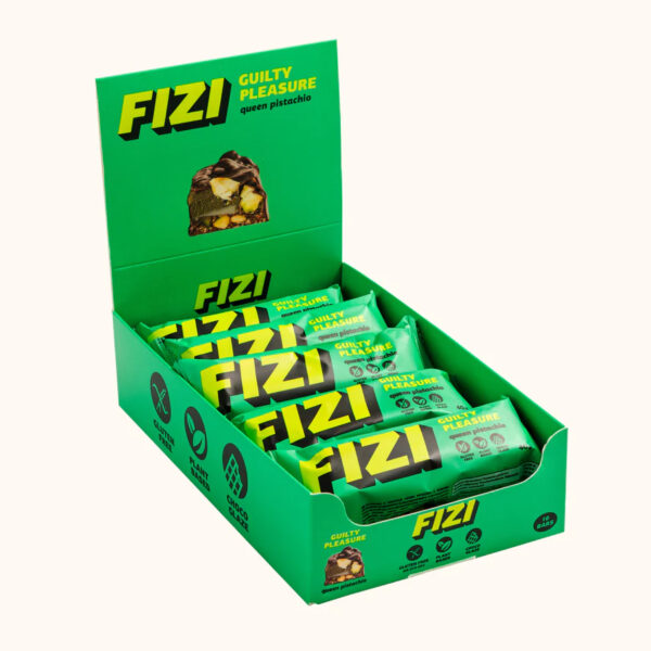 fizi protein bar guilty pleasure 10x45g queen pistachio 60899812925472 a6ab0385be