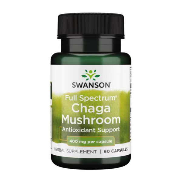 full spectrum chaga mushroom 400 mg 60 capsid 69349102258059 2db1109a79