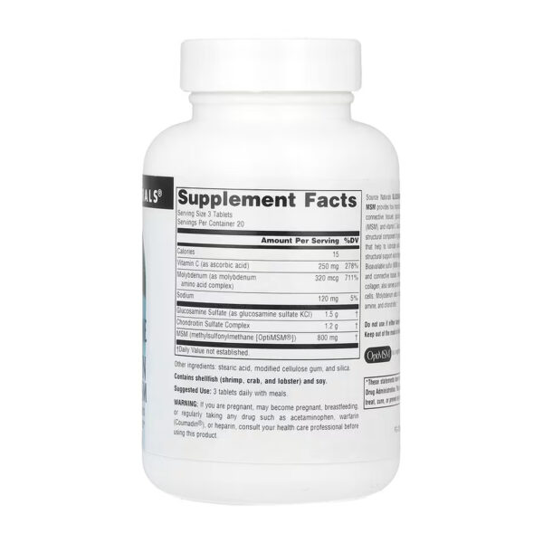 glucosamine chondroitin complex with msm 60 tabs 22533266867081 2641bb2786