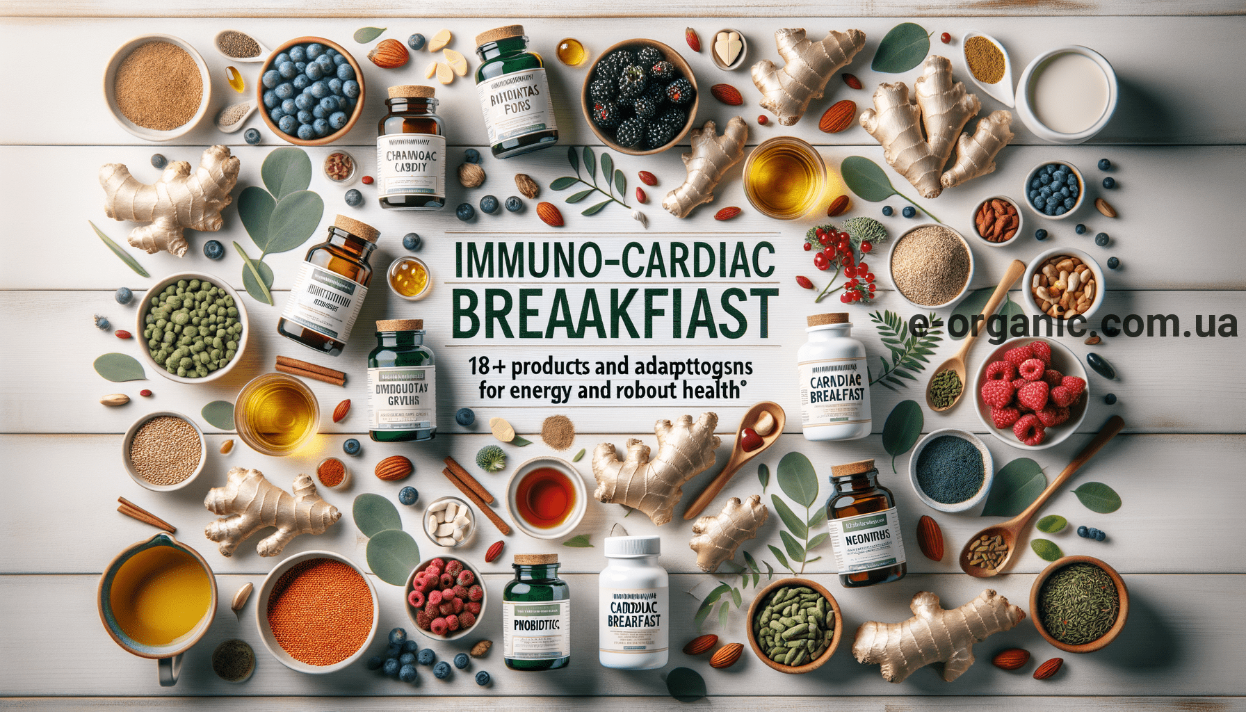 імунно-серцевий сніданок з адаптогенами