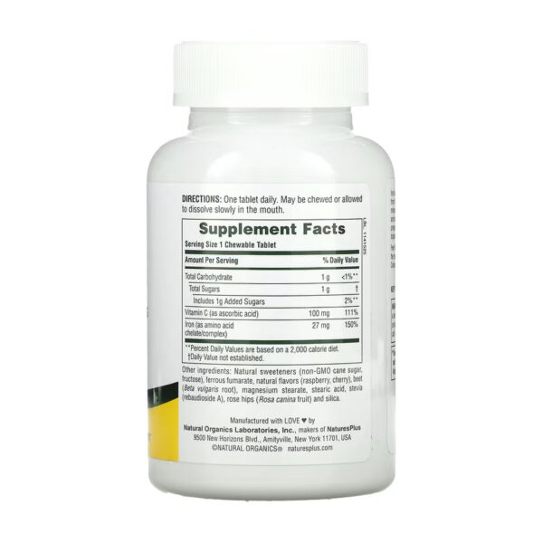 iron 27 mg with vitamin c herbs 90 tabs 28480902234878 4a4c521294