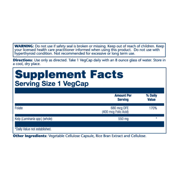 kelp seaweed 550mg 100 vcaps 43594322777861 98443c8664