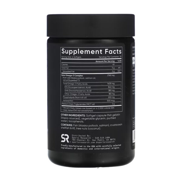 keto omega 1250mg 120 softgels 99472947799747 072fcec1b9