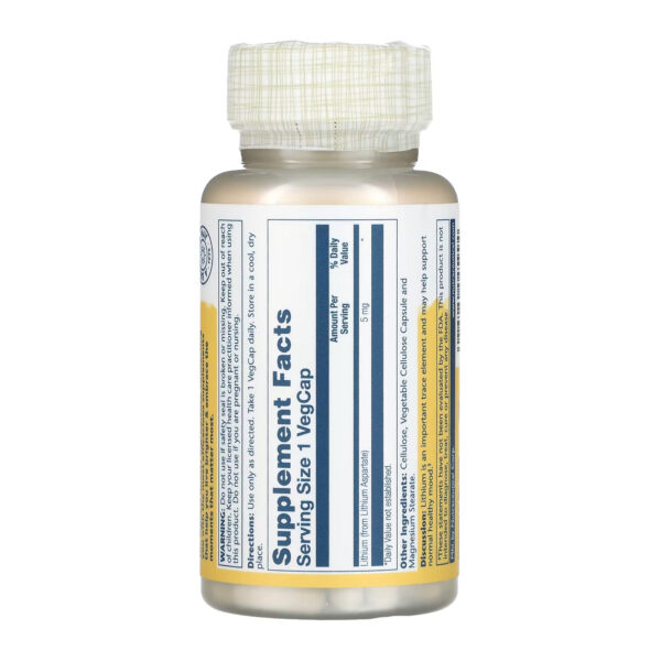 lithium aspartate 5mg 100 vcaps 42428486043502 ce465e5175