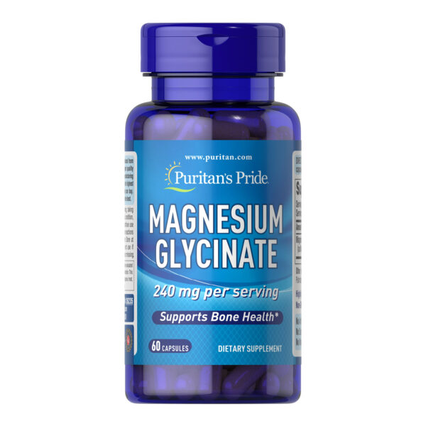 magnesium glycinate 240mg per serving 60 caps 52873307697358 762167ab6d