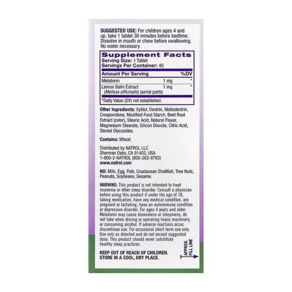 melatonin 1mg 40 tabs 92027586500322 90adae46a3