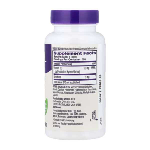 melatonin 3mg 100 tabs 47679618013496 17caeba6e7