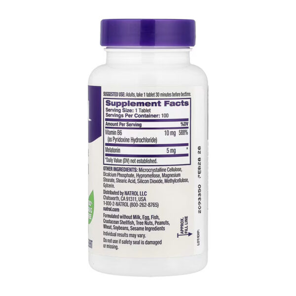 melatonin 5mg 100 tabs 81076944626099 eaaa69ddd8