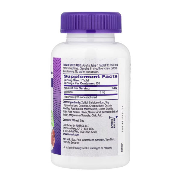 melatonin 5mg 150 tabs 69339546831097 788ab30303
