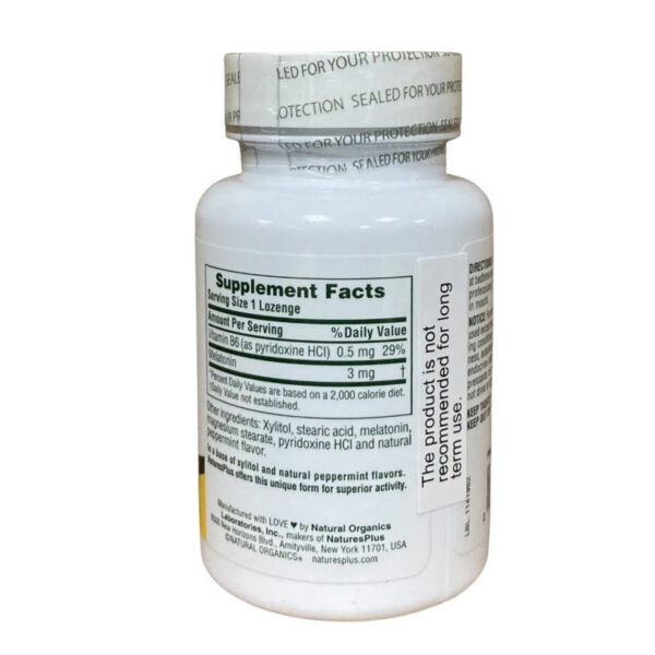 melatonin sublingual 3mg with b6 60 tabs 31994358189284 035b89528f