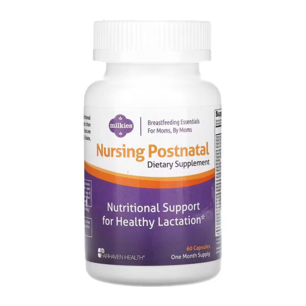 milkies nursing postnatal breastfeeding multivitamin 60 caps 72206389417410 f671b9e599