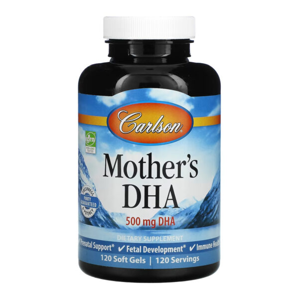 mothers dha 500mg 120 softgels 87054943899167 e435dbd4ec