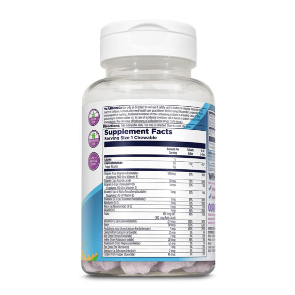 multisaurus chewable mixed berry btl plastic 60ct 88733576311318 5c99a3e36b