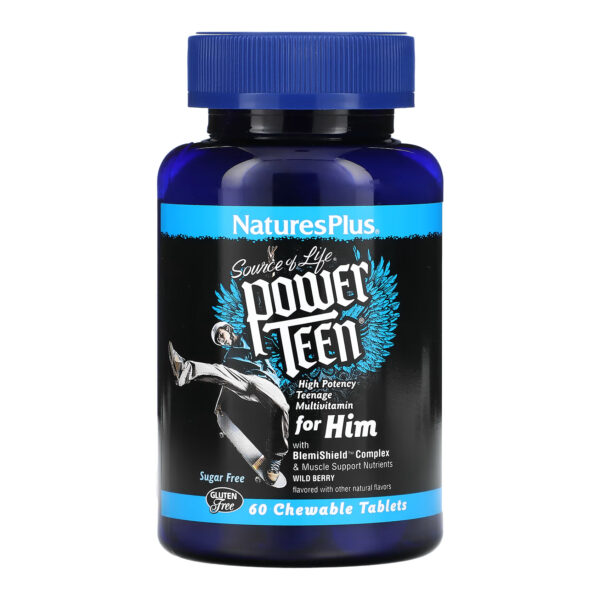 natures pluspower teen his chewable 60 tabs 24856274680739 87bea05bfc