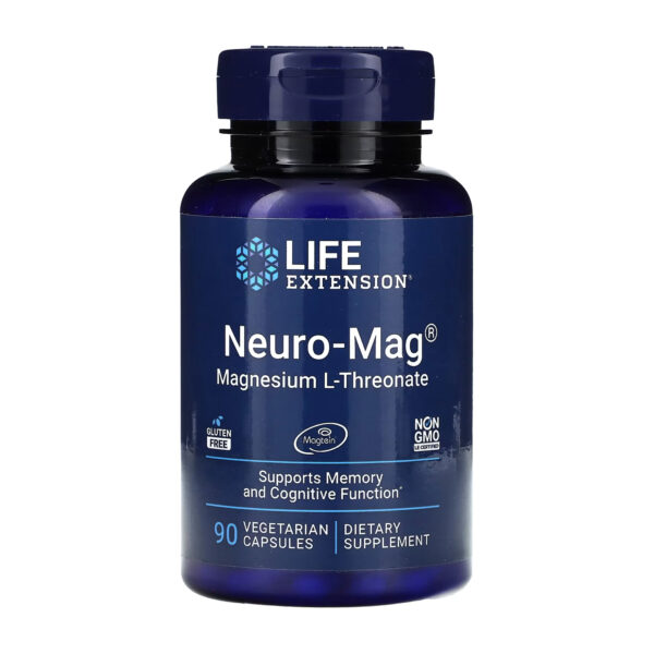 neuro mag magnesium l threonate 90 veg caps 90 vegetarian capsules 72673351934913 e47720720c