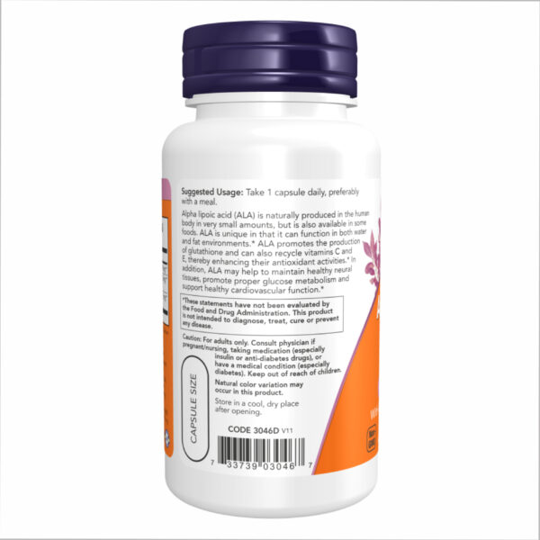 now foodsalpha lipoic acid 600mg 60 vcapsid 31020740775493 74471f9da2