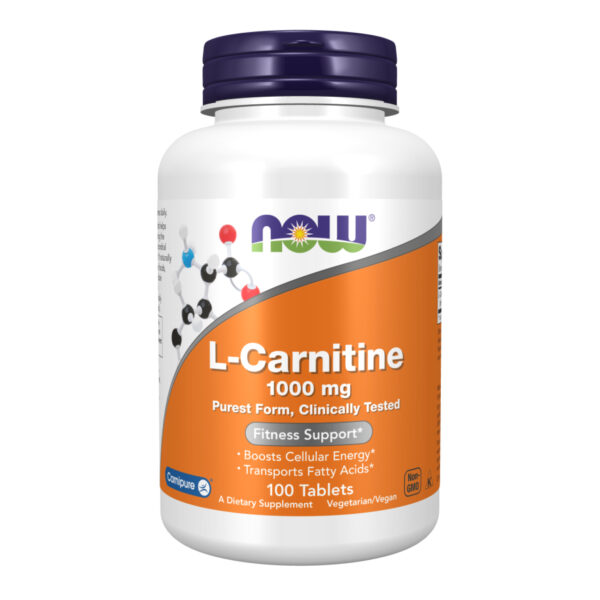 now foodscarnitine tartrate 1000mg 100 tabs 60899609322343 12423bf0a3