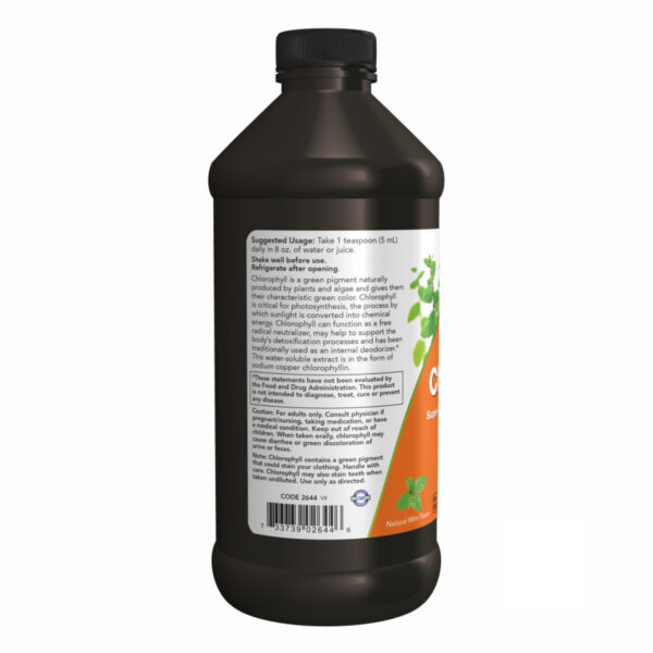 now foodschlorophyll liquid mint 16 oz 27744050240157 bde52c5efb