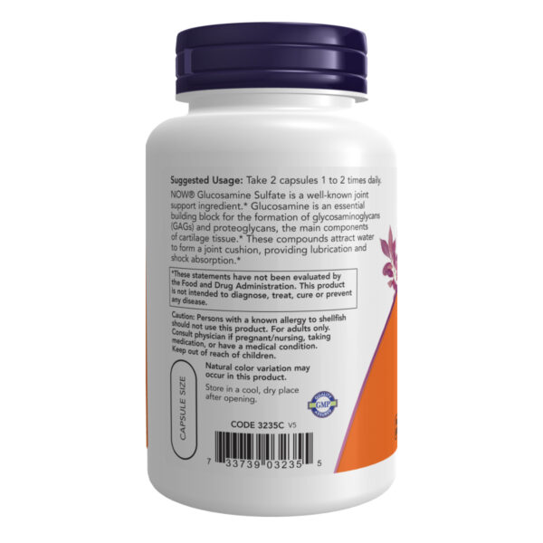 now foodsglucosamine sulfate 750mg 120 veg caps 39946845959728 3c3c4d3f1e