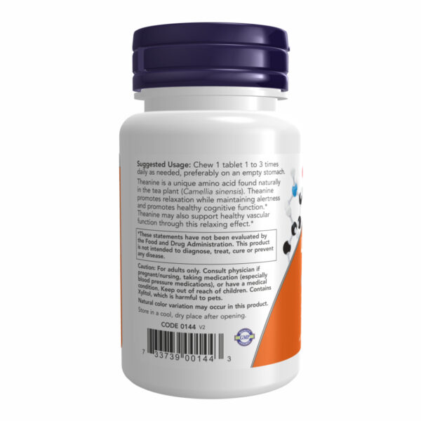 now foodsl theanine 100mg plus 90 loz 48991499800002 bdab9eb53f