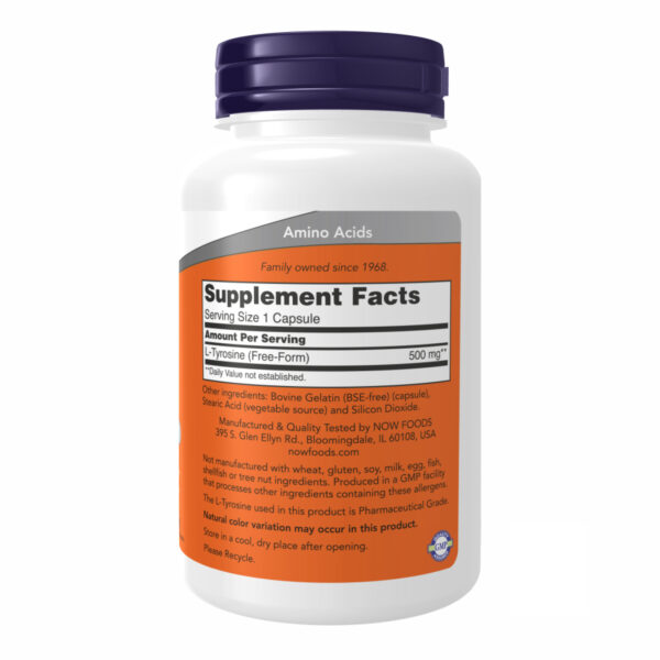 now foodsl tyrosine 500mg 120 caps 74790062325461 ff20fd47f3