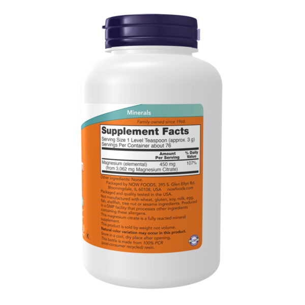now foodsmagnesium citrate powder 8 oz22532 65340002350313 0d84f7c5b7