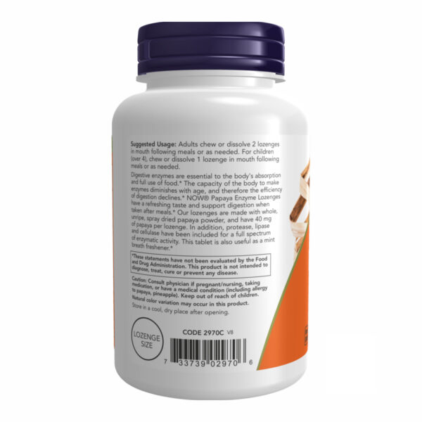 now foodspapaya enzyme 180 tabs 26804618802069 bf04ff5b57