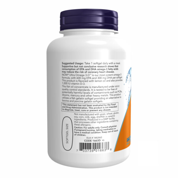 now foodsultra omega 3 d fish oil 180 fish softgels 22192318014391 364be08ae6