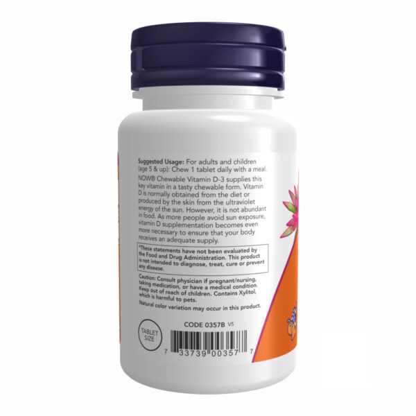 now foodsvit d 3 1000 iu fruity chew 180 loz 42811195250269 783c499846
