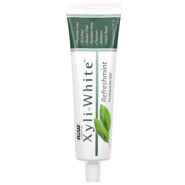now foodsxyliwhite refreshmint toothpaste gel 6.4 ozid 69186774618116 9d19bb6adf