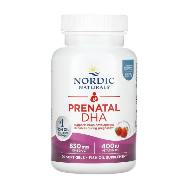 prenatal dha 90 softgels strawberry 68631813705750 fd89080363