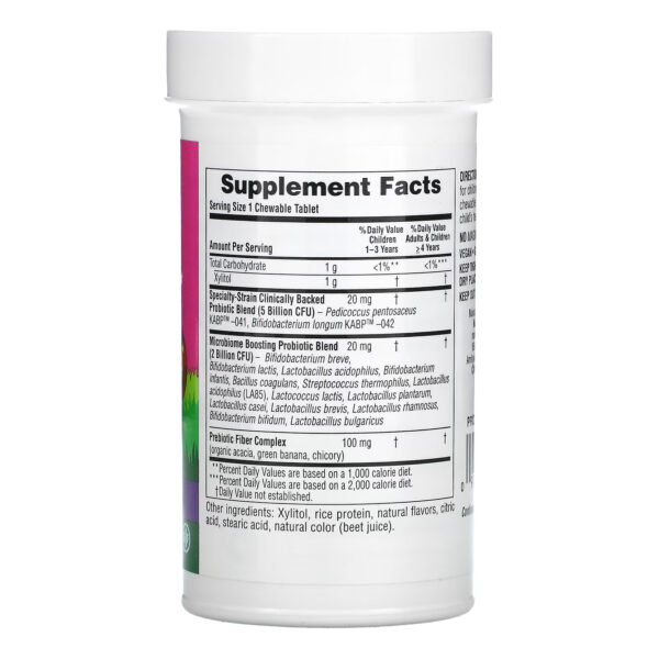 probiotics bi layer chewable 30 tabs 50305006662049 b871618577