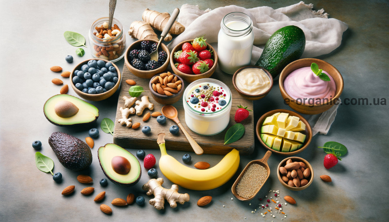 Illustration for section: Рецепти йогуртових смузі: змішайте йогурт з фруктами і - Природні пробіотики для імунного захисту: найкращі варіанти-Ідеї ​​для сніданку